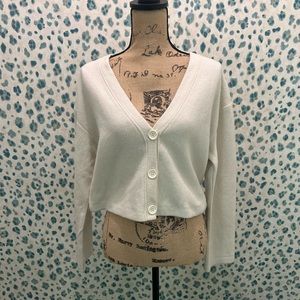 Zara knit cardigan /sweater. New with tags. Off white color